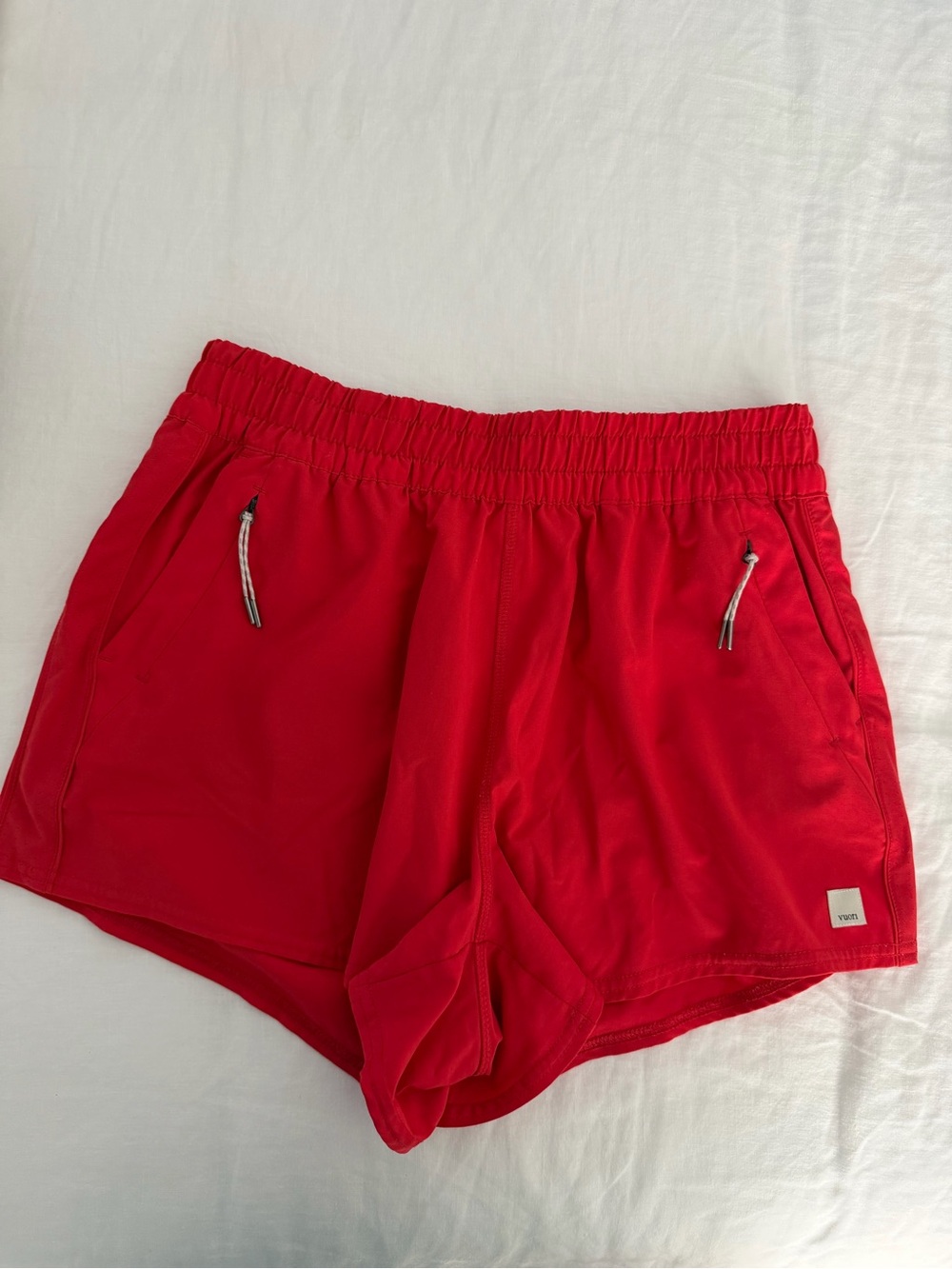 Vuori Red Shorts
